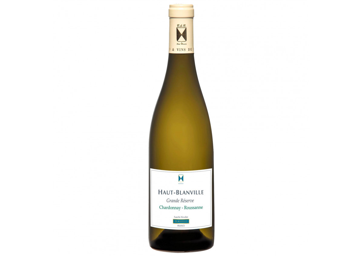 Vin Blanc Chardonnay Roussanne - Château Haut Blanville 2018 - Grande Réserve 75 cl