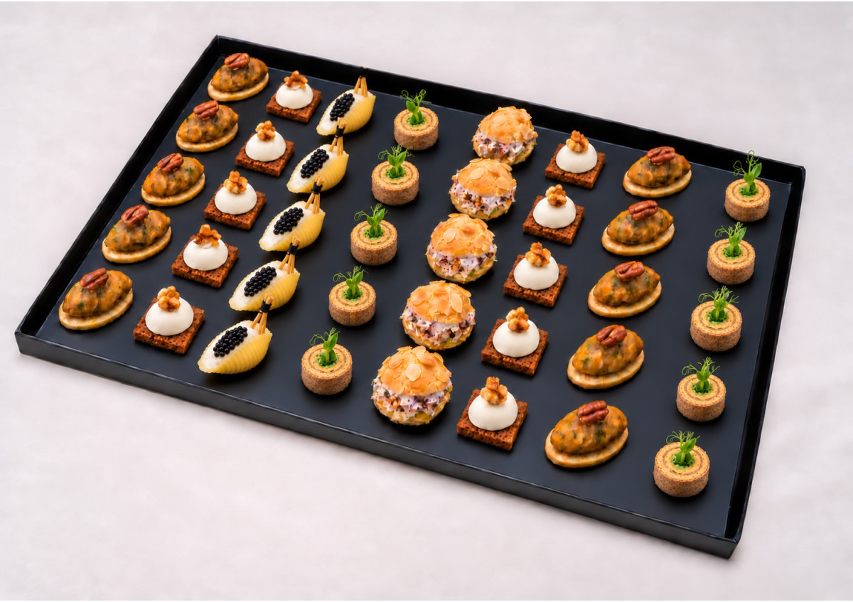 Pièces salées dressées